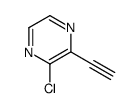 2-Chloro-3-ethynylpyrazine Structure