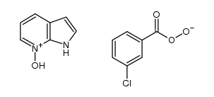 7-hydroxy-1H-pyrrolo[2,3-b]pyridinium 3-chloroperoxybenzoate Structure