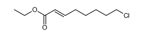 8-chloro-oct-2-enoic acid ethyl ester Structure