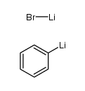 Lithium, phenyl-​, compd. with lithium bromide (LiBr) (1:1) Structure