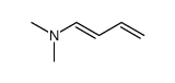 trans-1-(dimethylamino)-1,3-butadiene Structure