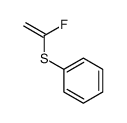 1-fluoroethenylsulfanylbenzene Structure