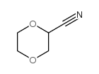 1,4-dioxane-2-carbonitrile Structure