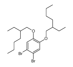 1,2-dibromo-4,5-bis(2-ethylhexoxy)benzene结构式