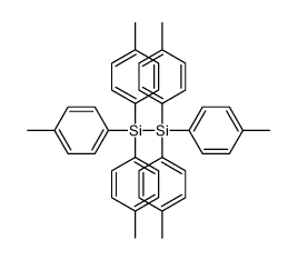 Hexakis(4-methylphenyl)disilane结构式