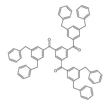 1,3,5-tris(3,5-dibenzylbenzoyl)benzene结构式