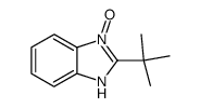 Benzimidazole, 2-tert-butyl-, 3-oxide (8CI) Structure