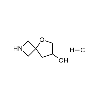 5-Oxa-2-azaspiro[3.4]octan-7-ol hydrochloride structure