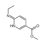 甲基 6-(乙基氨基)烟酸结构式