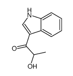 2-hydroxy-1-(1H-indol-3-yl)propan-1-one Structure