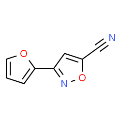 5-Isoxazolecarbonitrile,3-(2-furanyl)-(9CI)结构式