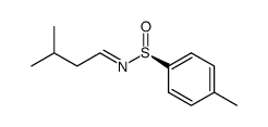 (S)-(+)-N-(3-methylbutylidene)-p-toluenesulfinamide结构式