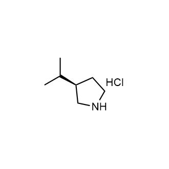 (3R)-3-(丙-2-基)吡咯烷盐酸盐图片