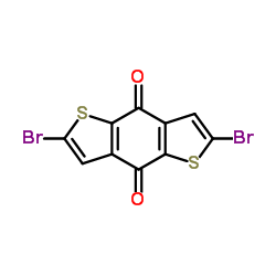 2,6-Dibromobenzo[1,2-b:4,5-b']dithiophene-4,8-dione structure