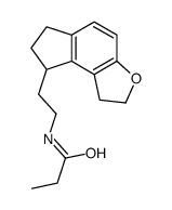 N-(2-(2,6,7,8-tetrahydro-1H-indeno[5,4-b]furan-8-yl)ethyl)propionamide Structure