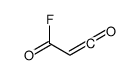 3-oxoprop-2-enoyl fluoride结构式