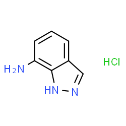 1H-indazol-7-amine dihydrochloride结构式