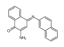 2-amino-4-naphthalen-2-yliminonaphthalen-1-one Structure