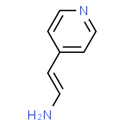 Ethenamine, 2-(4-pyridinyl)- (9CI) Structure