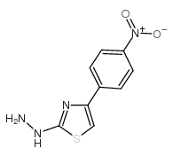 [4-(4-nitrophenyl)-1,3-thiazol-2-yl]hydrazine Structure