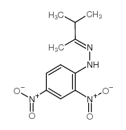 2-Butanone, 3-methyl-,2-(2,4-dinitrophenyl)hydrazone Structure