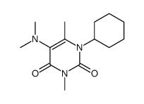 1-Cyclohexyl-5-(dimethylamino)-3,6-dimethylpyrimidine-2,4(1H,3H)-dione picture