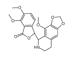 去甲诺司可品结构式