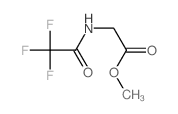 Glycine, N-(trifluoroacetyl)-, methyl ester structure