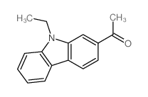 1-(9-ethylcarbazol-2-yl)ethanone Structure