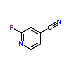 4-氰基-2-氟吡啶结构式