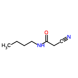 N-Butyl-2-cyanoacetamide Structure