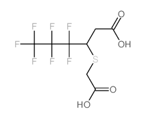 Hexanoic acid, 3-[(carboxymethyl)thio]-4,4,5,5,6,6,6-heptafluoro- picture