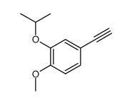 4-ethynyl-2-isopropoxy-1-methoxybenzene structure