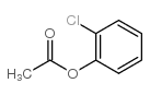 2-CHLOROPHENYL ACETATE Structure