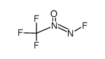 N-fluoro-N'-trifluoromethyldiazene-N'-oxide Structure