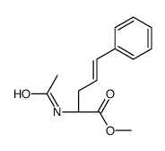 methyl (2S)-2-acetamido-5-phenylpent-4-enoate Structure