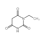 2,4,6(1H,3H,5H)-Pyrimidinetrione,1-ethyl- structure