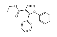 ETHYL 1,5-DIPHENYL-1H-PYRAZOLE-4-CARBOXYLATE图片