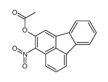 3-nitrofluoranthen-2-yl acetate结构式