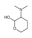3-(dimethylamino)oxan-2-ol结构式