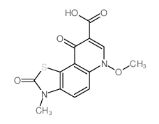 6-methoxy-3-methyl-2,9-dioxo-[1,3]thiazolo[5,4-f]quinoline-8-carboxylic acid Structure