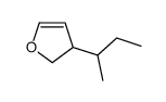 3-(1-Methylpropyl)-2,3-dihydrofuran Structure