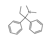 1-Dimethylamino-1,1-diphenyl-propan Structure