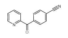 2-(4-CYANOBENZOYL)PYRIDINE Structure