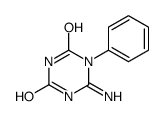 6-amino-1-phenyl-1,3,5-triazine-2,4-dione Structure