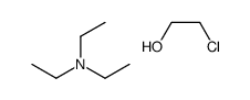 2-chloroethanol,N,N-diethylethanamine Structure