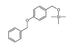 trimethyl-[(4-phenylmethoxyphenyl)methoxy]silane结构式