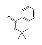 tert-butylsulfanylsulfinylbenzene Structure