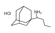 1-(1-AMINOBUTYL)ADAMANTANE HYDROCHLORIDE结构式