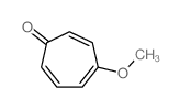 2,4,6-Cycloheptatrien-1-one,4-methoxy-结构式